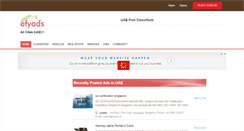 Desktop Screenshot of efyads.com