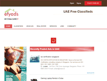 Tablet Screenshot of efyads.com